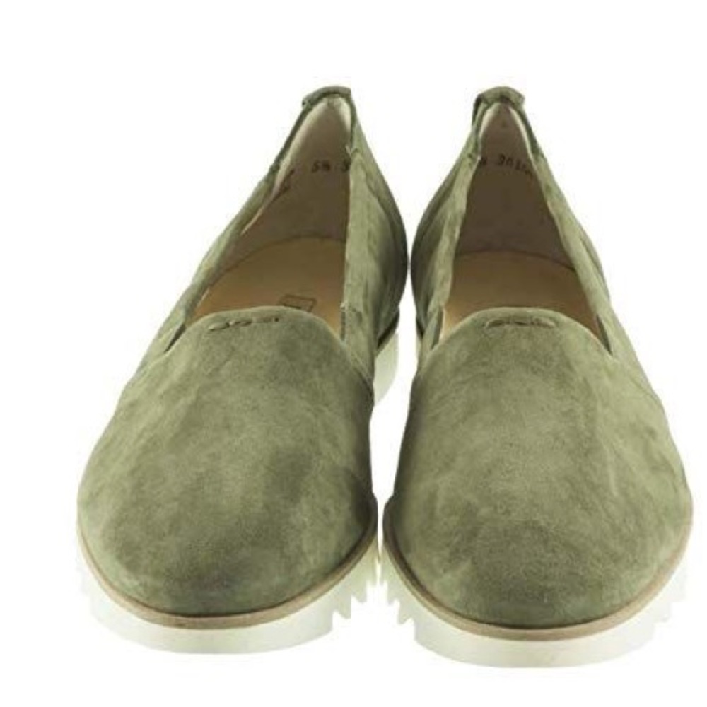 Paul Green Women's Roger Suede Leather Loafer, Size 8 - Picture 1 of 16